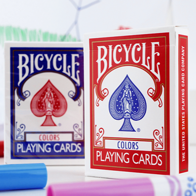 Bicycle Colors by Jordan Victoria (Blue deck + 11 routines)
